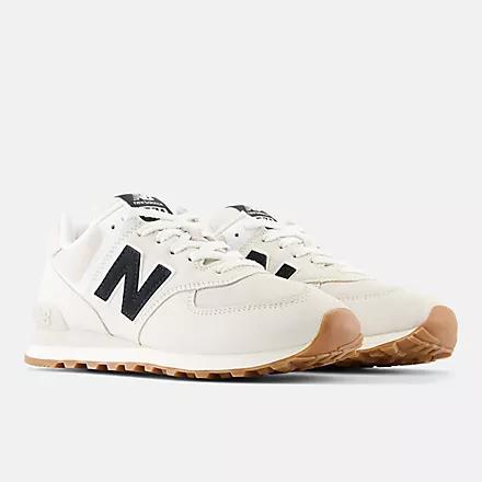 Giày New Balance 574 Nam Trắng Đen