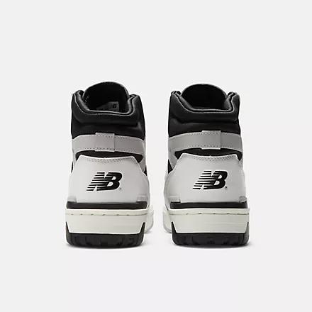 Giày New Balance 650 White With Black And Raincloud Nam