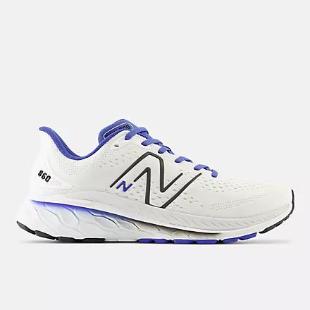 Giày New Balance Fresh Foam X 860V13 Nam Trắng Xanh Nước Biển