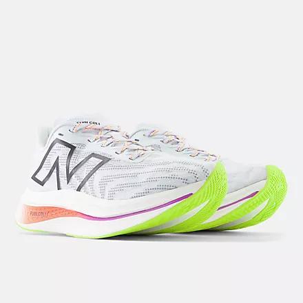 Giày New Balance Fuelcell Supercomp Trainer V2 Ice Blue With Neon Dragonfly Nam