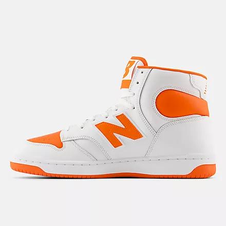 Giày New Balance 480 High Nam Trắng Cam