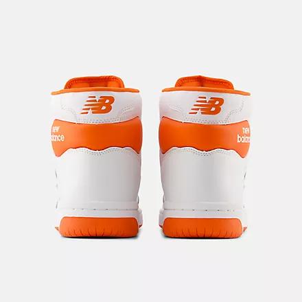 Giày New Balance 480 High Nam Trắng Cam