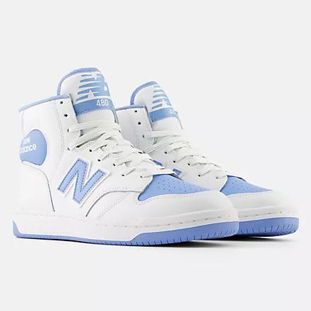 Giày New Balance 480 High Nam Trắng Xanh Da Trời