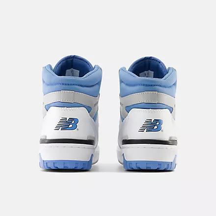 Giày New Balance 650 Nam Trắng Xanh Da Trời Chữ Viền Đen