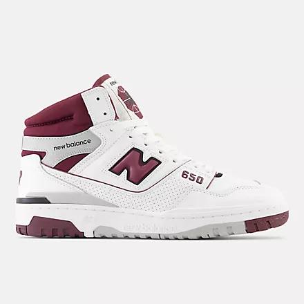 Giày New Balance 650 Nam Trắng Hồng Burgundy