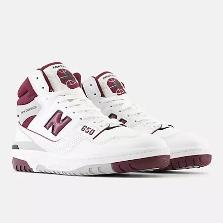 Giày New Balance 650 Nam Trắng Hồng Burgundy