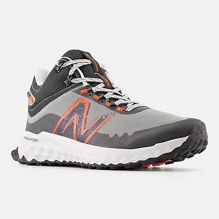 Giày New Balance Fresh Foam Garoé Midcut Nam Đen Xám Cam