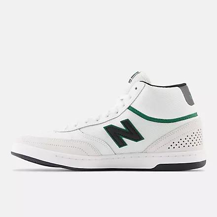 Giày New Balance Nb Numeric 440 High Nam Trắng Đen Xanh Lá Cây