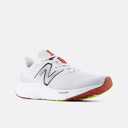 Giày New Balance Fresh Foam Arishi V4 Nam Xám Đỏ Gạch