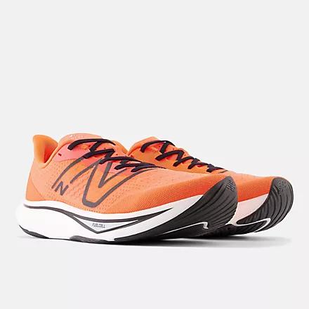 Giày New Balance Fuelcell Rebel V3 Nam Cam Neon Đen