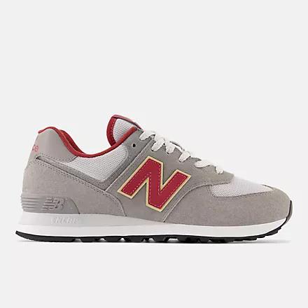 Giày New Balance U574 Boston College Nam Xám Đỏ