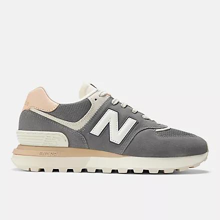 Giày New Balance 574 Nam Xám Be Trắng