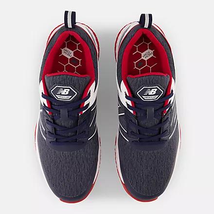 Giày New Balance Fresh Foam Contend Golf Shoes Nam Xanh Navy Đỏ