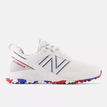 Giày New Balance Fresh Foam Contend Golf Shoes Nam Trắng Xanh Nước Biển