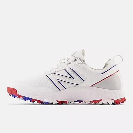 Giày New Balance Fresh Foam Contend Golf Shoes Nam Trắng Xanh Nước Biển