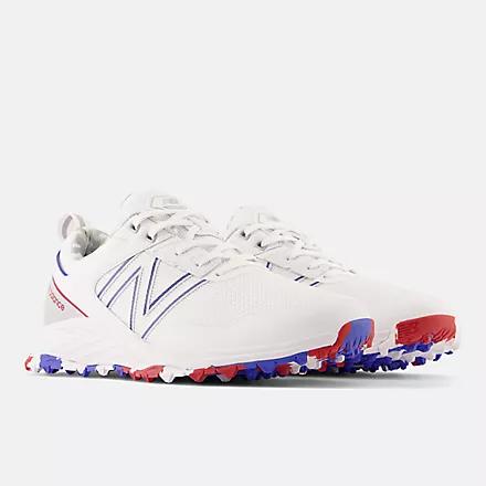 Giày New Balance Fresh Foam Contend Golf Shoes Nam Trắng Xanh Nước Biển