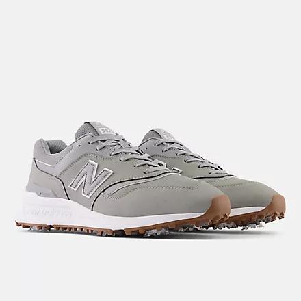 Giày New Balance 997 Golf Golf Shoes Nam Xám Trắng