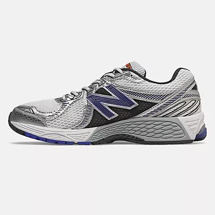 Giày New Balance 860V2 White With Team Royal Nam Đế Xanh Nước Biển