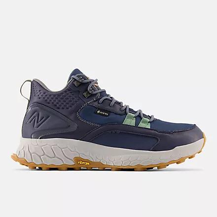 Giày New Balance Fresh Foam X Hierro Mid Gtx Natural Indigo With Eclipse And Jade Nam