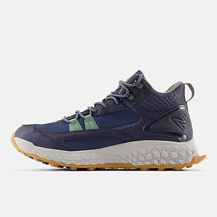 Giày New Balance Fresh Foam X Hierro Mid Gtx Natural Indigo With Eclipse And Jade Nam