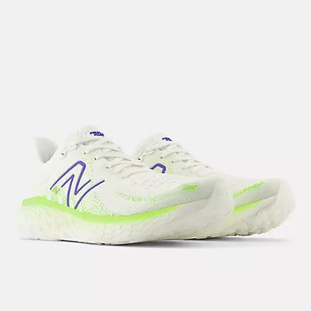 Giày New Balance Fresh Foam X 1080V12 Nam Trắng Xanh Neon