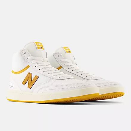 Giày New Balance Nb Numeric 440 High Nam Trắng Vàng