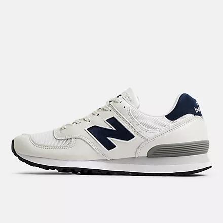 Giày New Balance Made In Uk 576 Off White With Mood Indigo And White Nam