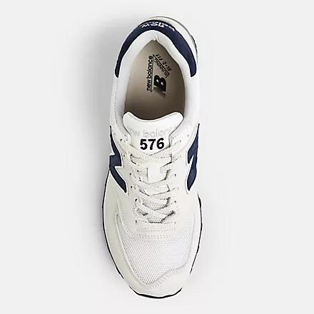 Giày New Balance Made In Uk 576 Off White With Mood Indigo And White Nam