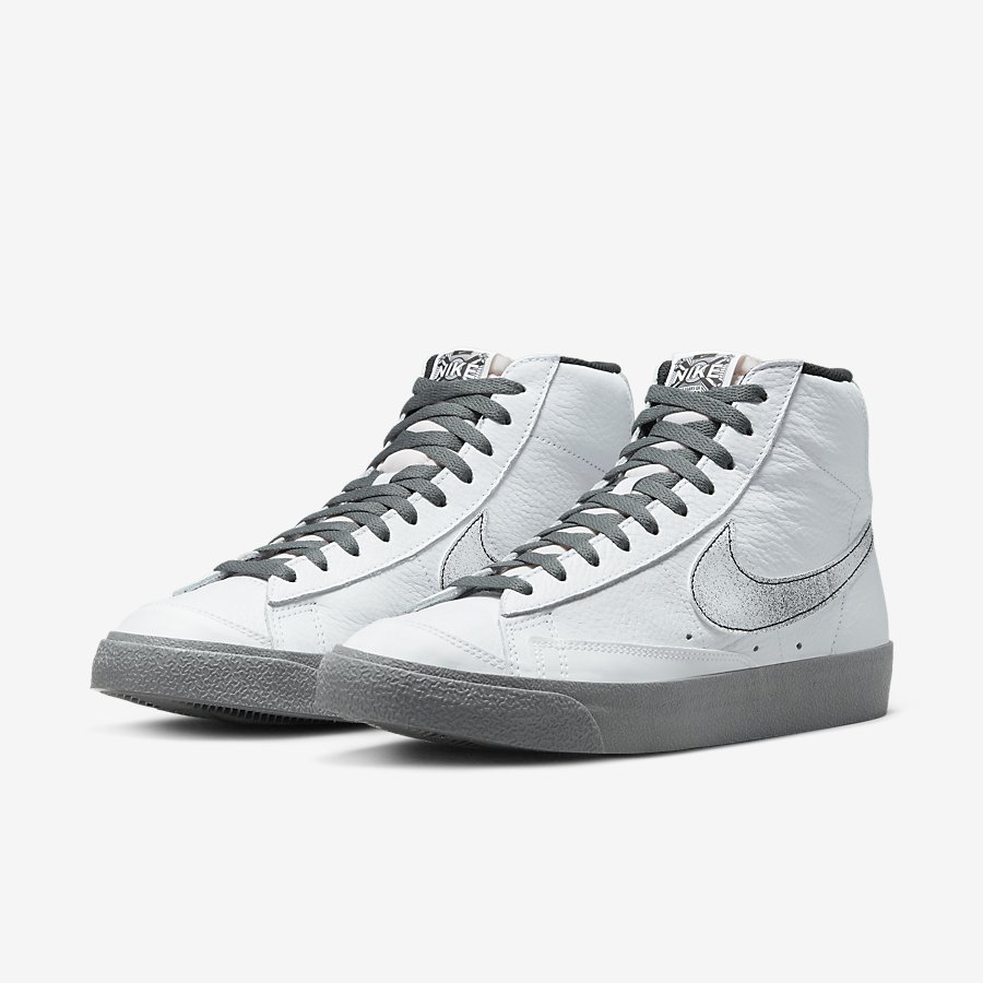 Giày Nike Blazer Mid '77 Nam Xám Bạc