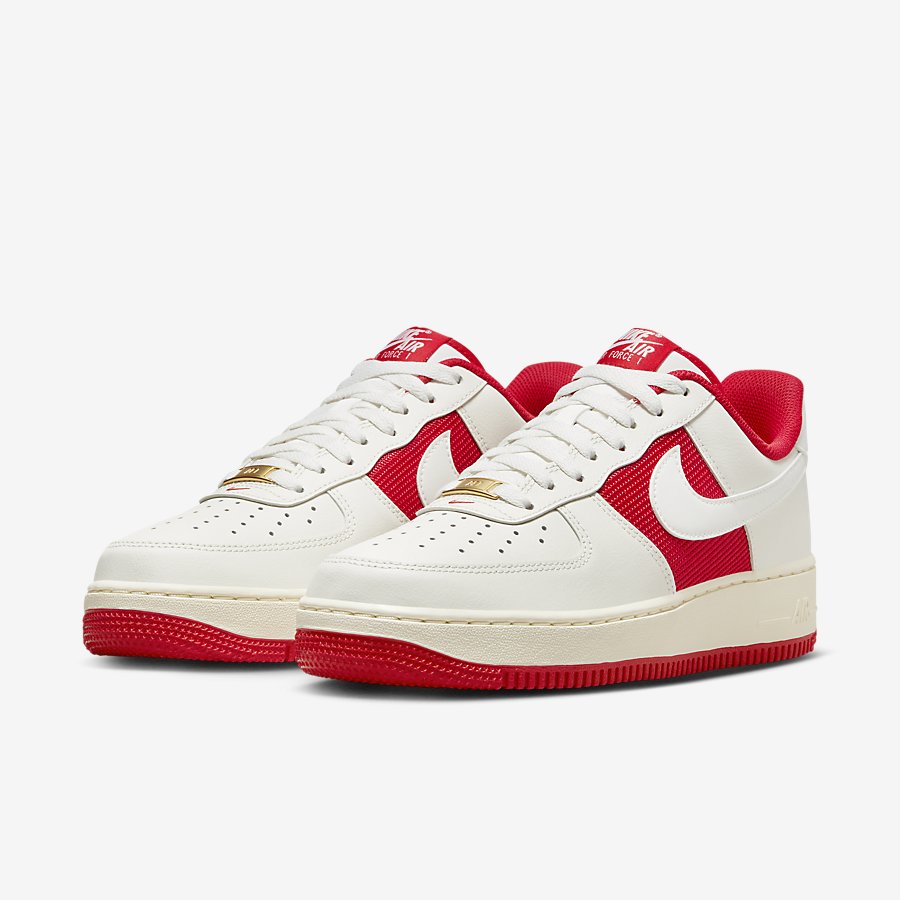 Giày Nike Air Force 1 '07 Nam Đỏ Trắng