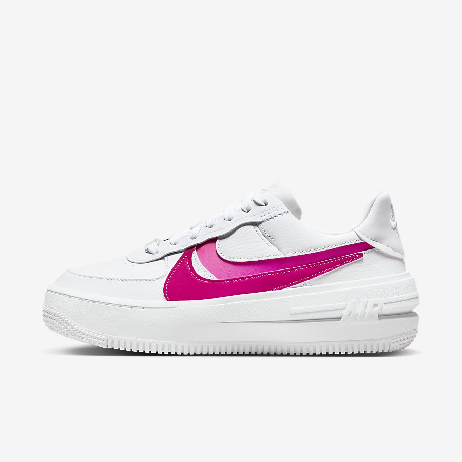 Giày Nike Air Force 1 PLT.AF.ORM Nữ Trắng Hồng Đậm