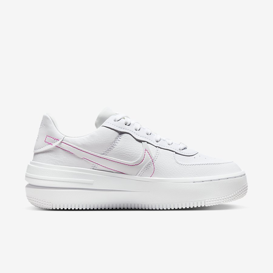 Giày Nike Air Force 1 PLT.AF.ORM Nữ Trắng Hồng Đậm