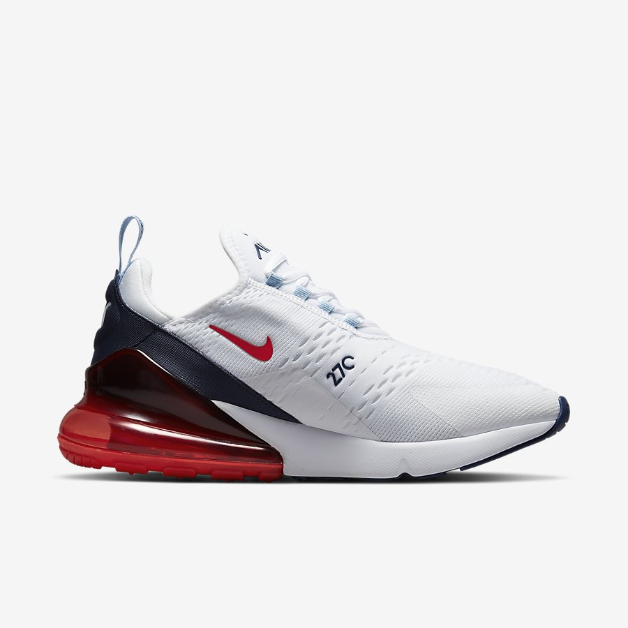 Giày Nike Air Max 270 Nam Trắng Đỏ