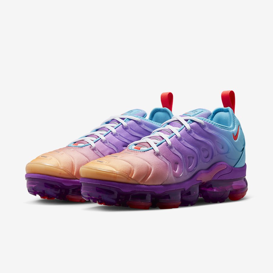 Giày Nike Air VaporMax Plus Nữ  Hồng Xanh