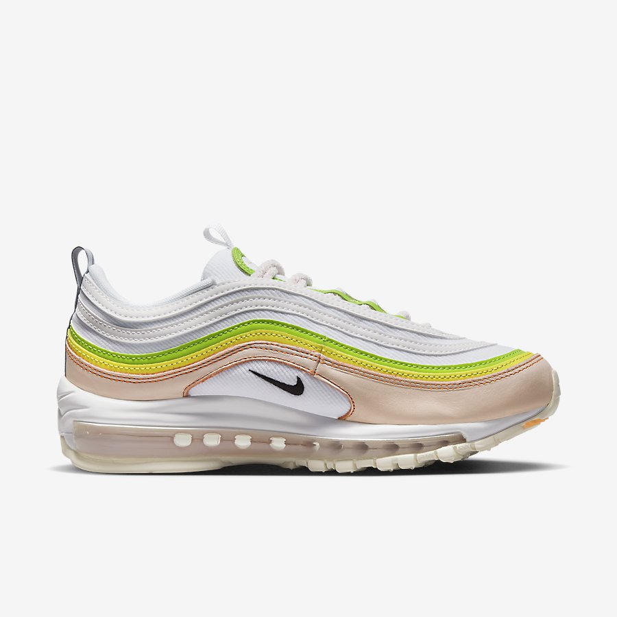 Giày Nike Air Max 97 Nữ Trắng Hồng Xanh