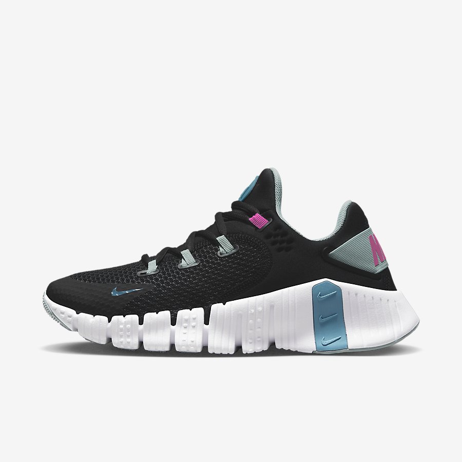 Giày Nike Free Metcon 4 Nữ Đen Xanh