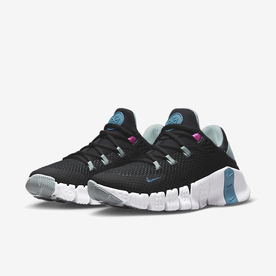 Giày Nike Free Metcon 4 Nữ Đen Xanh