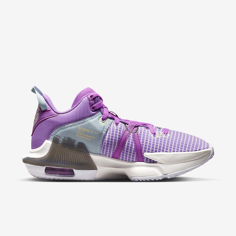 Giày LeBron Witness 7 Nữ Tím