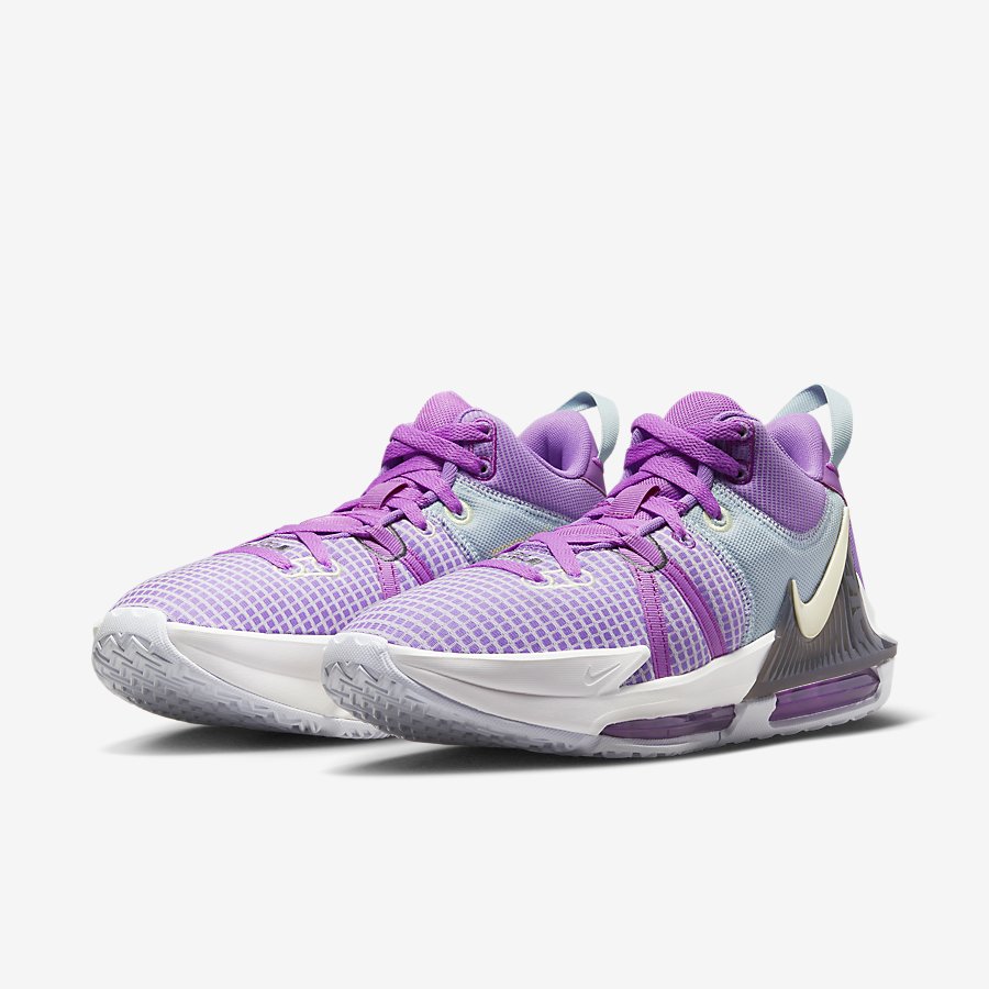 Giày LeBron Witness 7 Nữ Tím