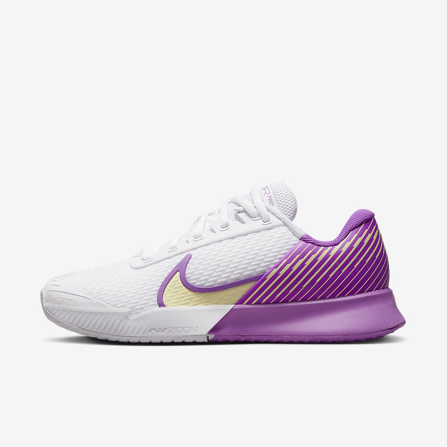 Giày NikeCourt Air Zoom Vapor Pro 2 Nữ Trắng Tím