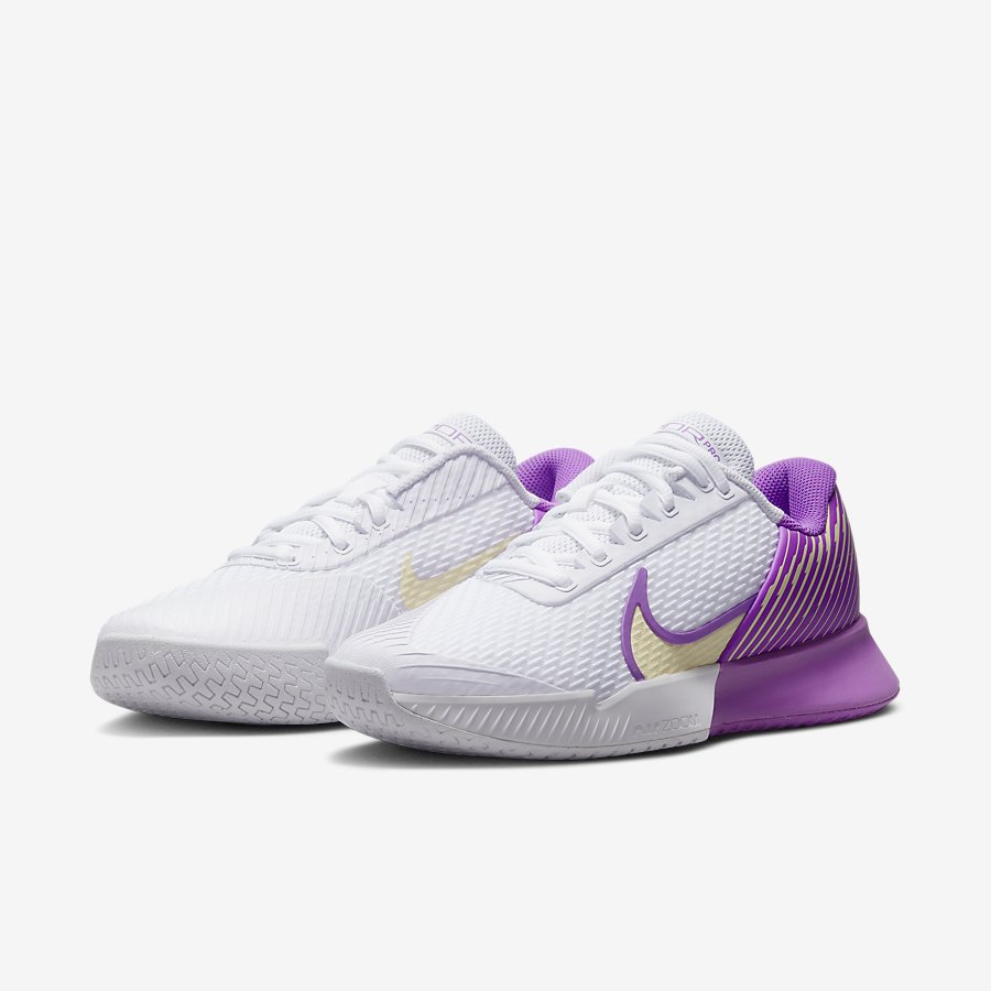 Giày NikeCourt Air Zoom Vapor Pro 2 Nữ Trắng Tím