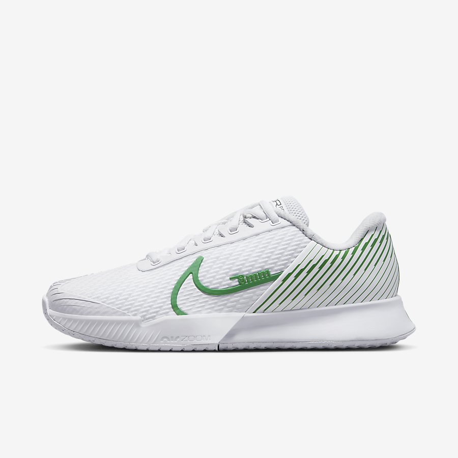 Giày NikeCourt Air Zoom Vapor Pro 2 Nữ Trắng Xanh Lá