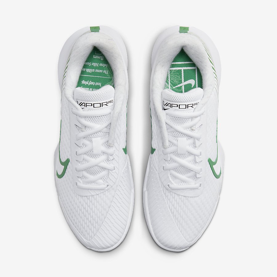 Giày NikeCourt Air Zoom Vapor Pro 2 Nữ Trắng Xanh Lá