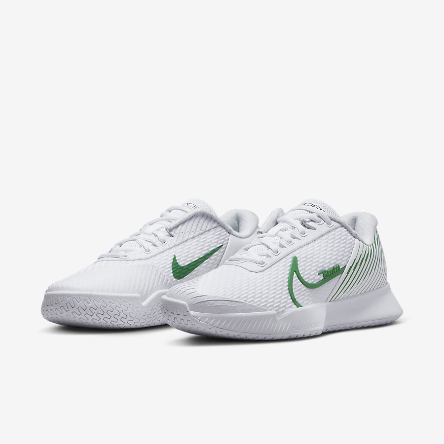 Giày NikeCourt Air Zoom Vapor Pro 2 Nữ Trắng Xanh Lá