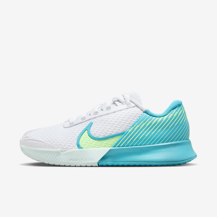 Giày NikeCourt Air Zoom Vapor Pro 2 Nữ Trắng Xanh