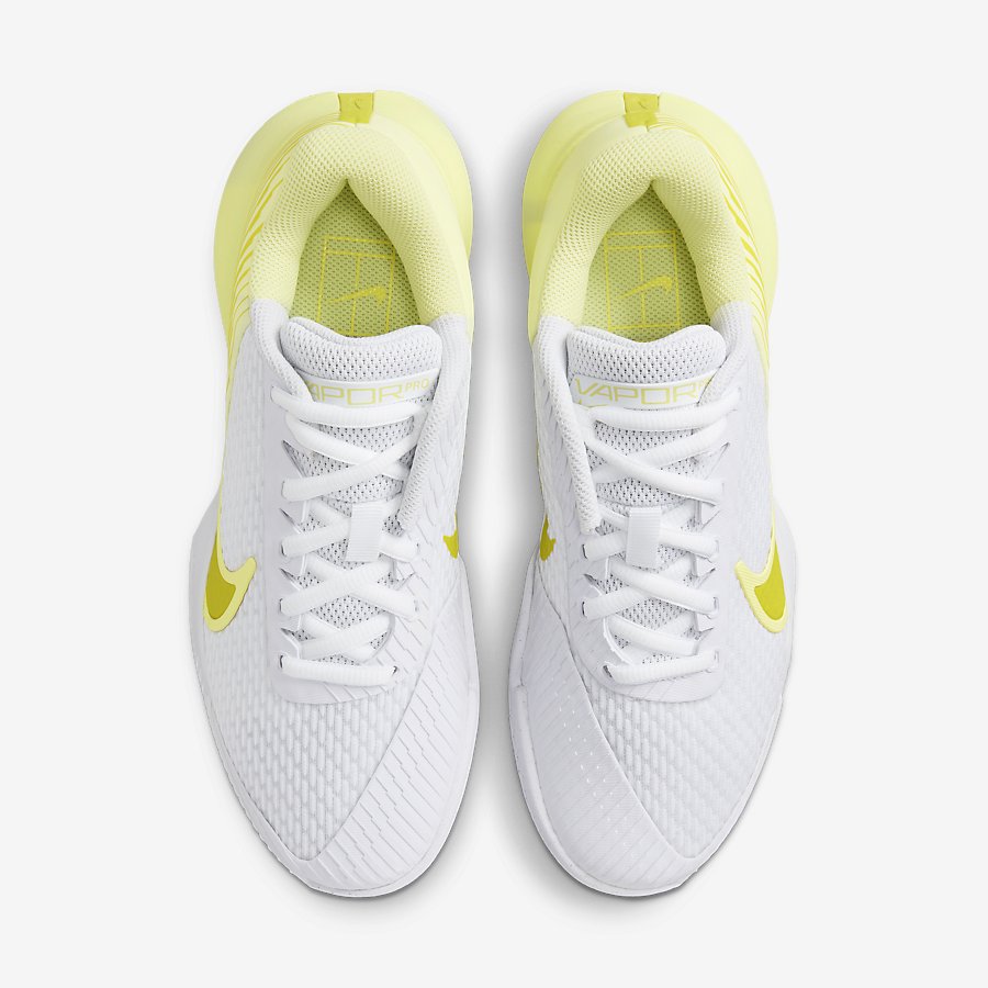 Giày NikeCourt Air Zoom Vapor Pro 2 Nữ Trắng Vàng