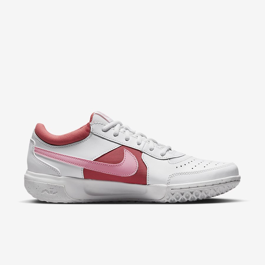 Giày NikeCourt Air Zoom Lite 3 Nữ Trắng Hồng