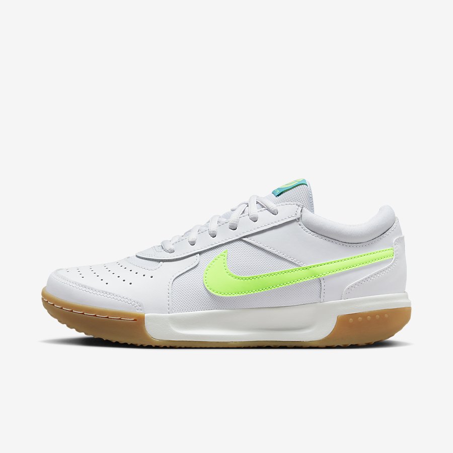 Giày NikeCourt Air Zoom Lite 3 Nữ Trắng Xanh