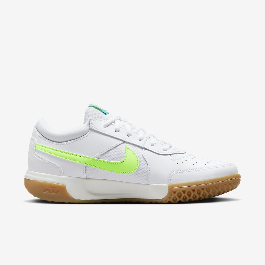 Giày NikeCourt Air Zoom Lite 3 Nữ Trắng Xanh