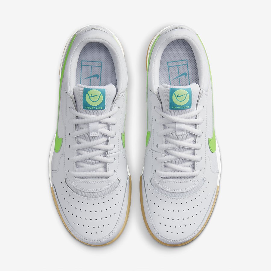 Giày NikeCourt Air Zoom Lite 3 Nữ Trắng Xanh